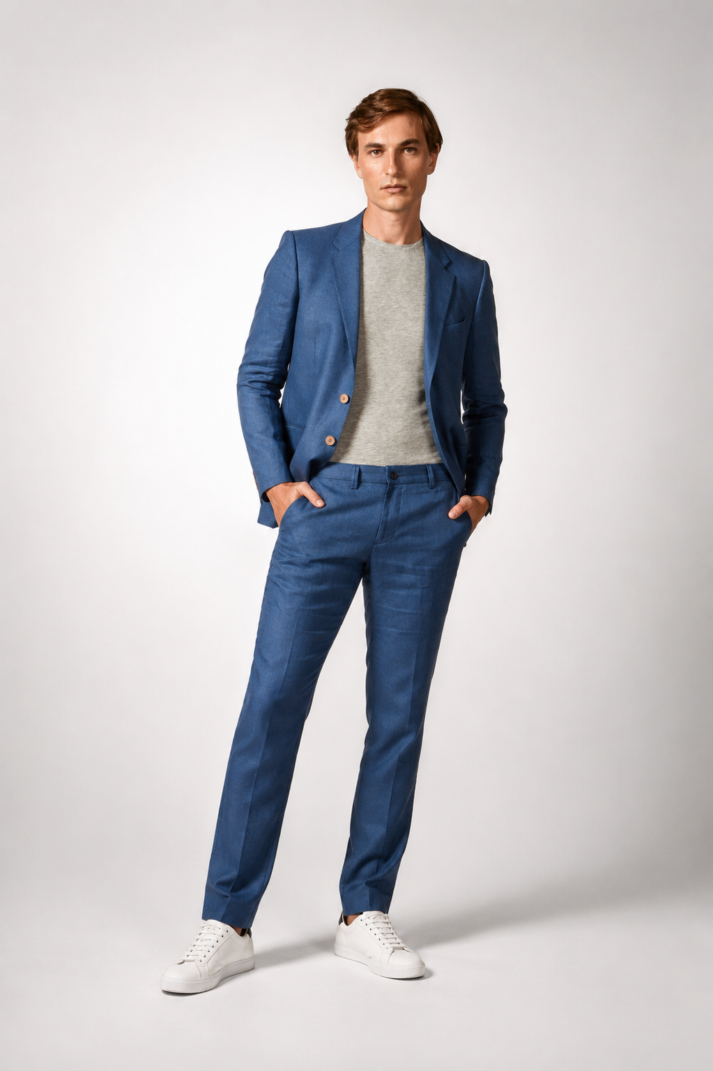 Pantalón Slim Fit Lino Spark