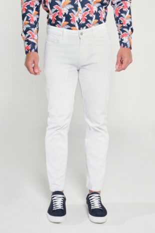 Pantalón Classic  Dril 5 Bolsillos Blanco