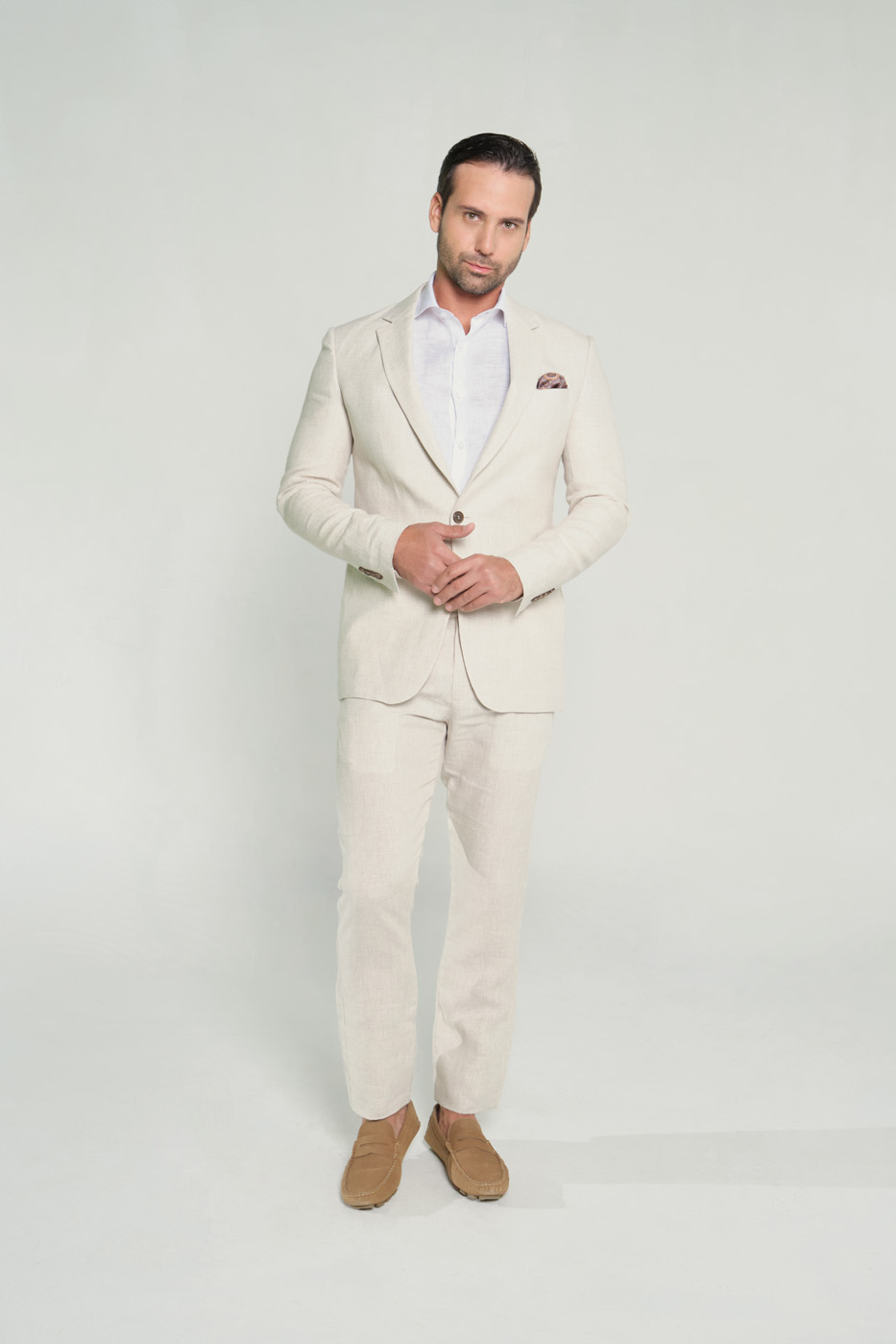 Chaqueta Formal Slim Fit Lino Bolivia