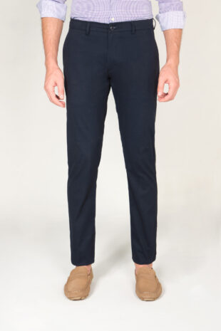 Pantalón Slim Fit Dril Azul Navy