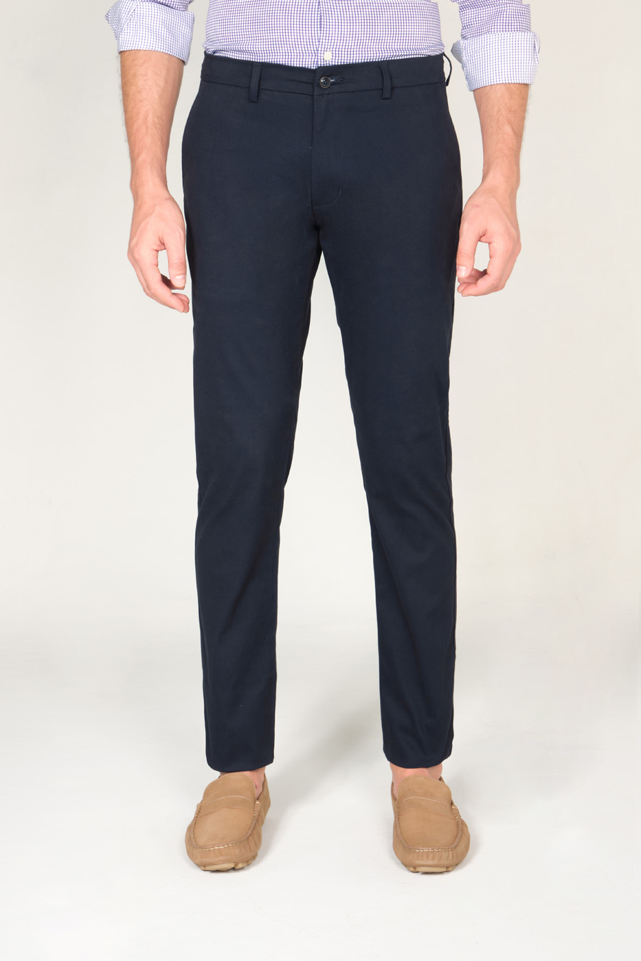 Pantalón Slim Fit Dril Azul Navy
