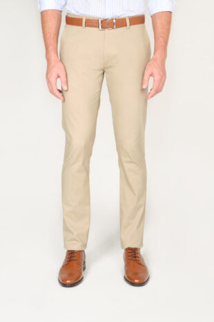 Pantalón Slim Fit Dril Kaki