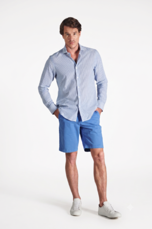 Bermuda Chino Classic Azul Claro