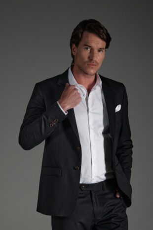 Chaqueta Slim Dorcell Azul Oscuro