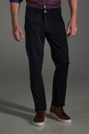 Pantalón Chino Slim Dril Azul Navy
