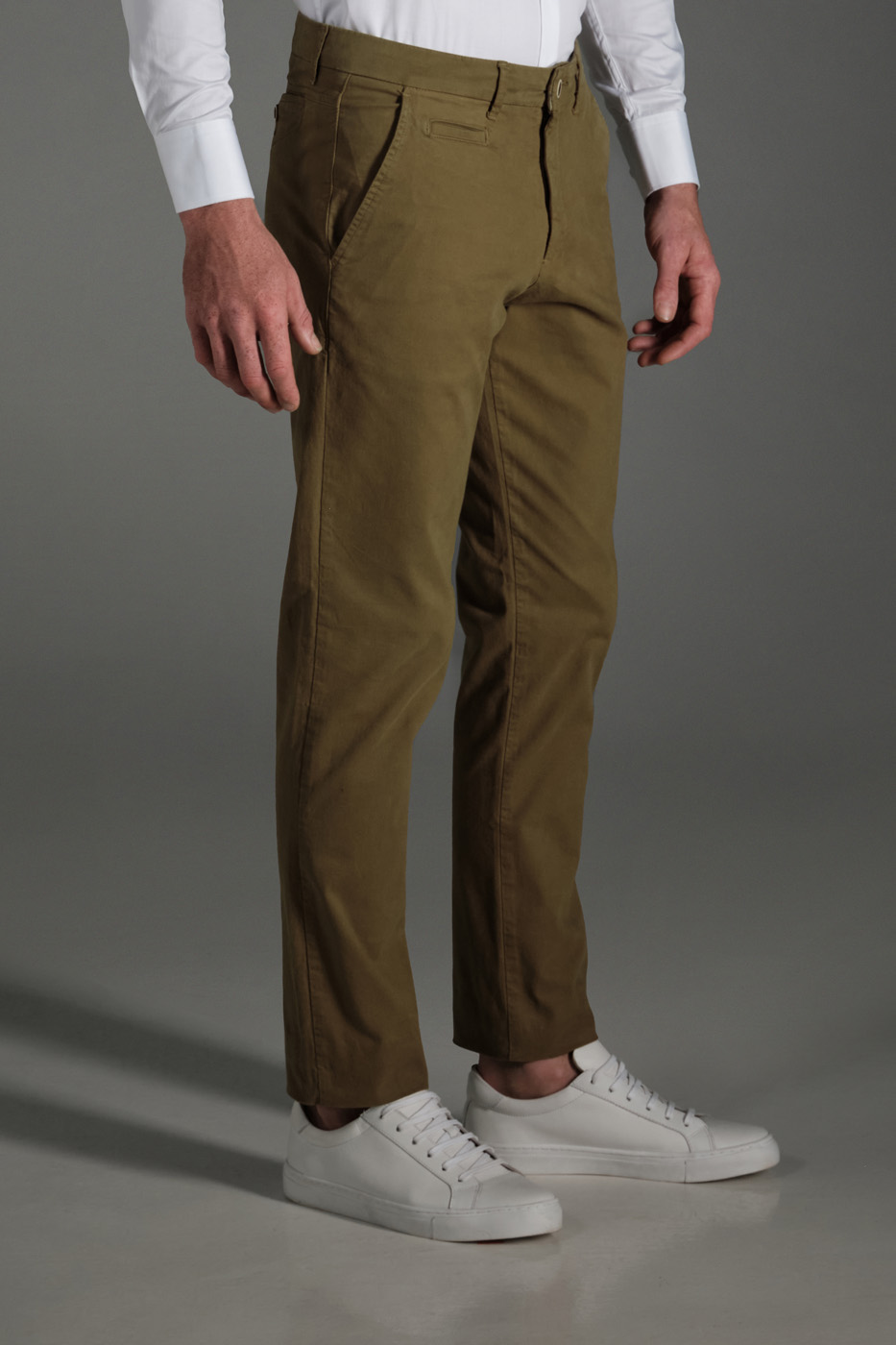 Pantalón Chino Slim Dril Caramelo