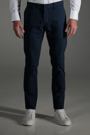 Pantalón Slim Dril Azul Turquí
