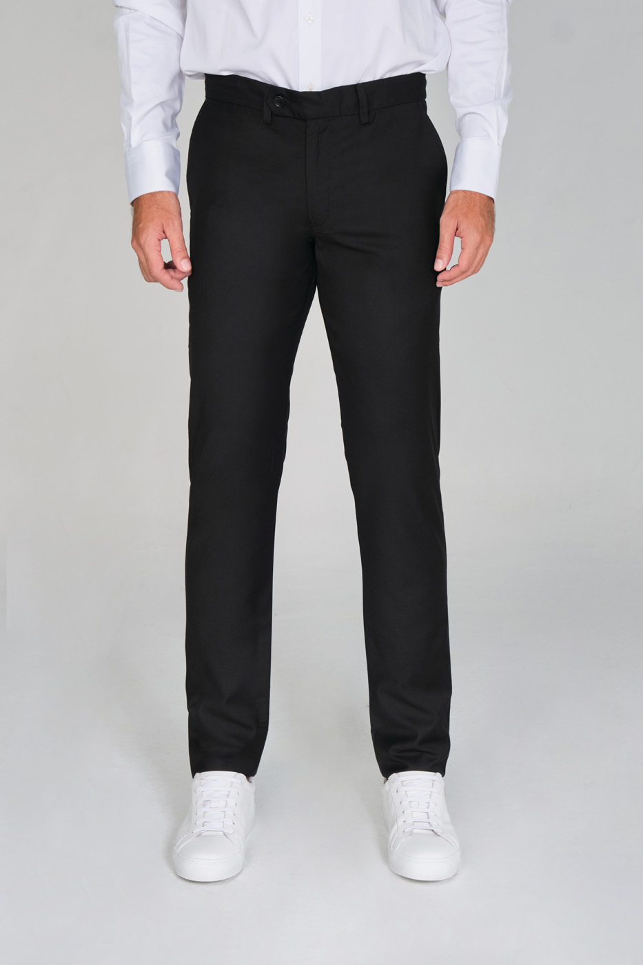 Pantalón Formal Slim Fit Paño Negro