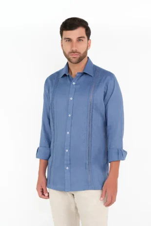 guayabera-classic-fit-100-lino-azul-indigo