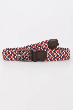 Correa Hilo Trenzado Mostaza Mix Colores