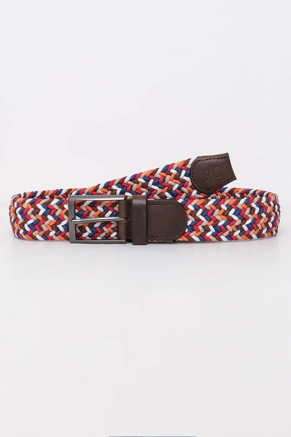 Correa Hilo Trenzado Mostaza Mix Colores