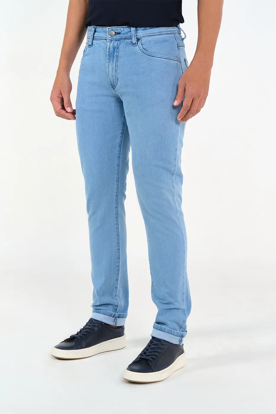 Jean Slim Fit Denim indigo Claro