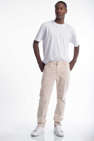 Pantalón Classic Dril 5 Bolsillos Tiza