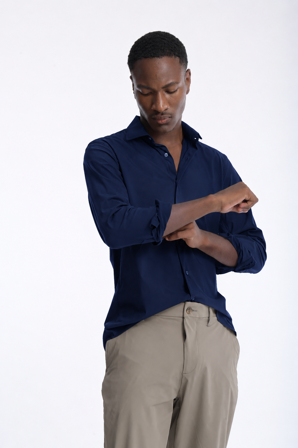 Camisa Hombre High Performance Stretch Fresca