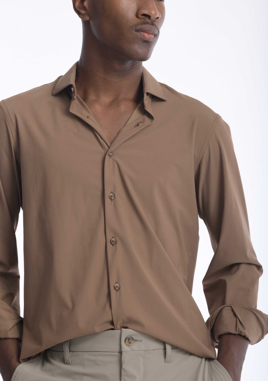 Camisa Rafael Cure High Performance, transpirable, stretch y de secado rápido. Cómoda y ligera.