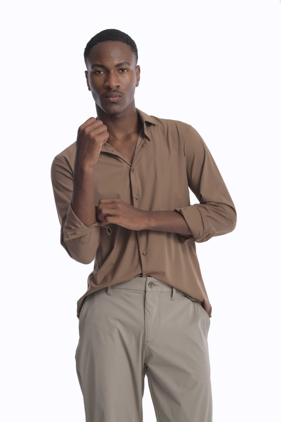 Camisa Rafael Cure High Performance, transpirable, stretch y de secado rápido. Cómoda y ligera.