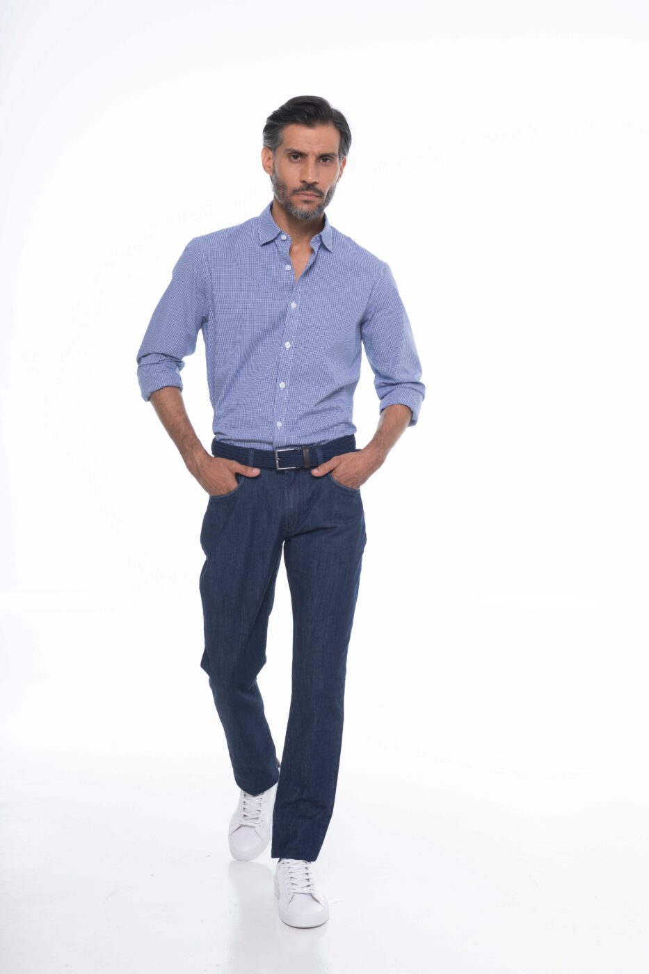 Camisa Hombre 100% Algodón Classic Fit Button Under
