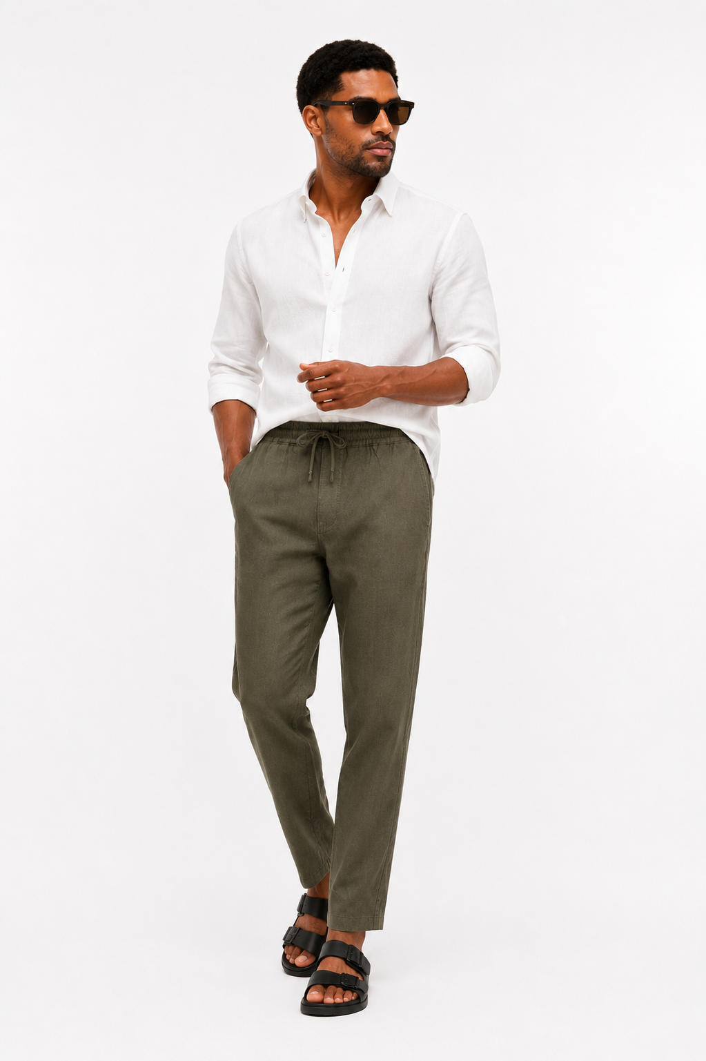 Pantalón Palomino Verde Oliva